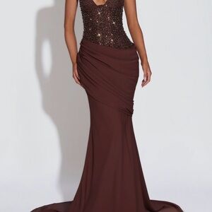 chinese dress ladies Buy Pink Maxi Dress - Rosetta Maxi Dress - Blush main image 0